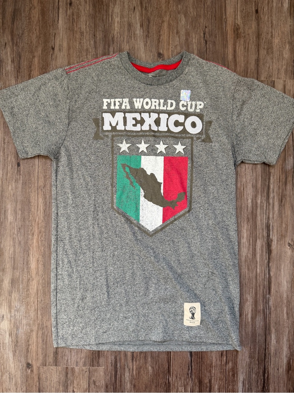Mexico FIFA World Cup Graphic Short Sleeve Tee - Gray